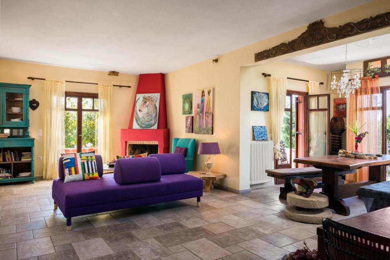Beachfront Villa Meliti Άγιος Ματθαίος Εξωτερικό φωτογραφία